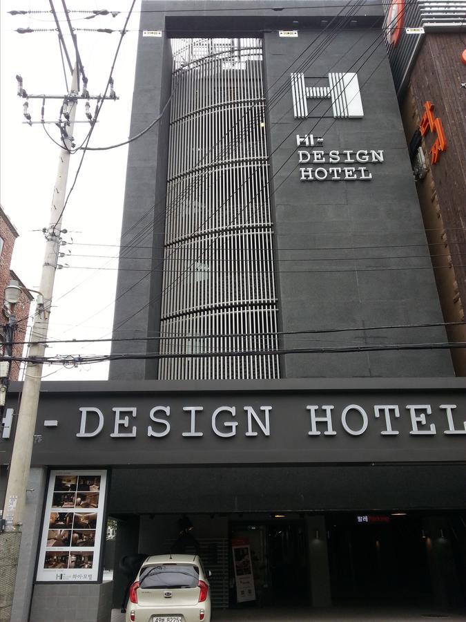 Hi Design Hotel Busan Bagian luar foto